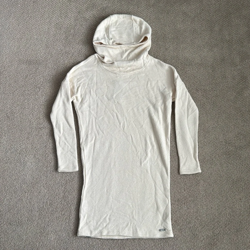 484 BENCH NWT Women’s Hooded‎ Waffle Knit Long Sleeve Dress - Size: Small - Picture 2 of 5